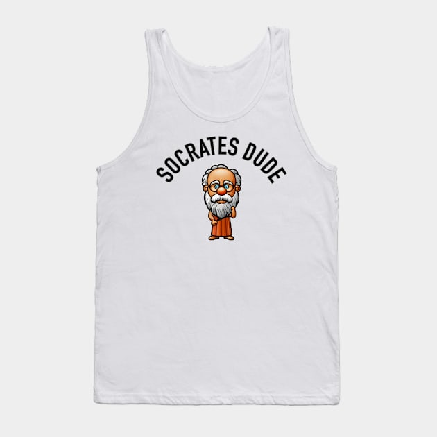 Socrates Dude Tank Top by rturnbow